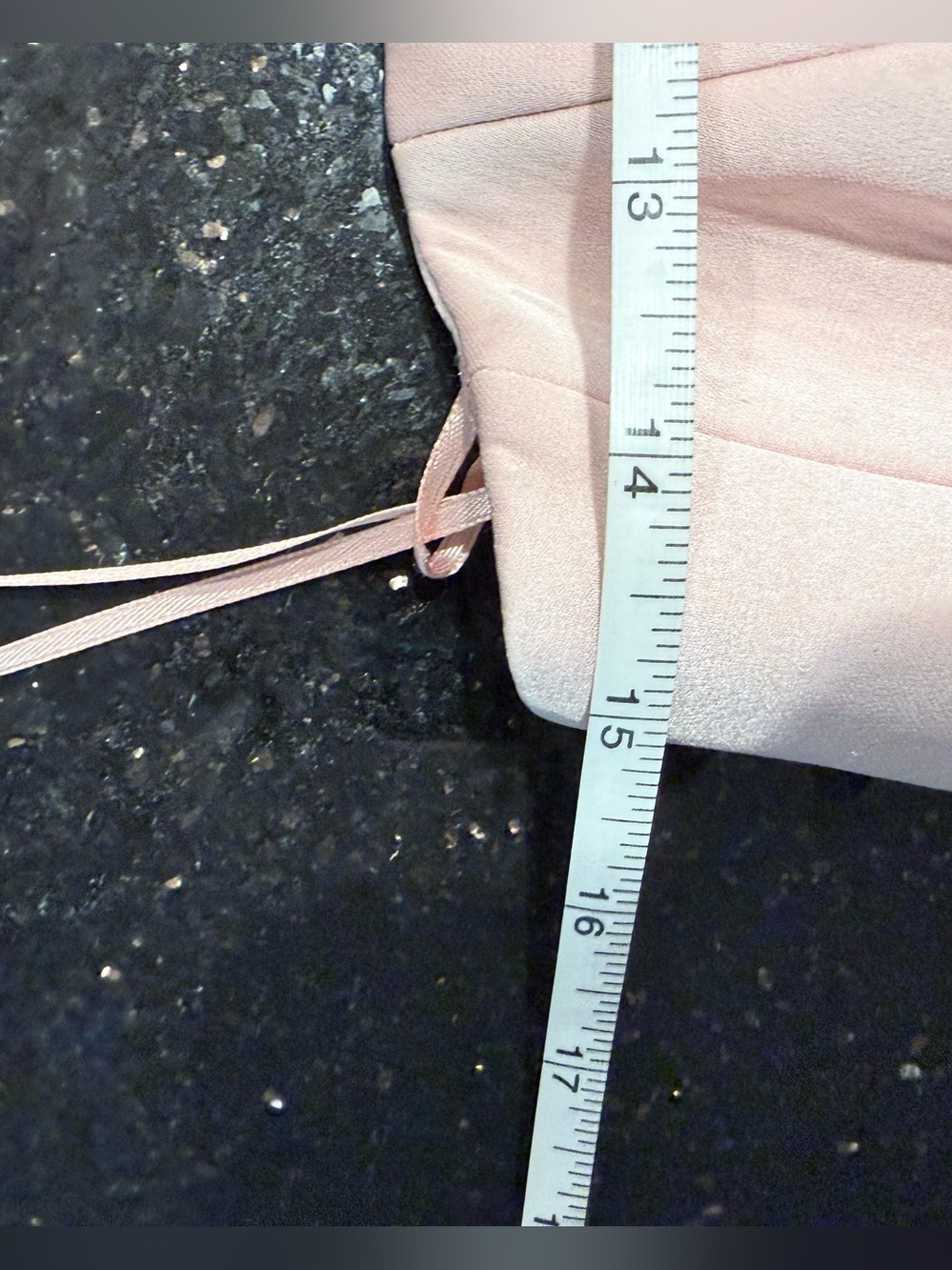 Helsi Emma Strapless Mini Dress Blush Pink size XS Preloved - Picture 9 of 9